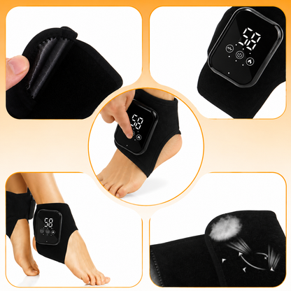 Masevi® Masażer Stóp i Kostki – 3 Tryby Relaksu + Podgrzewanie